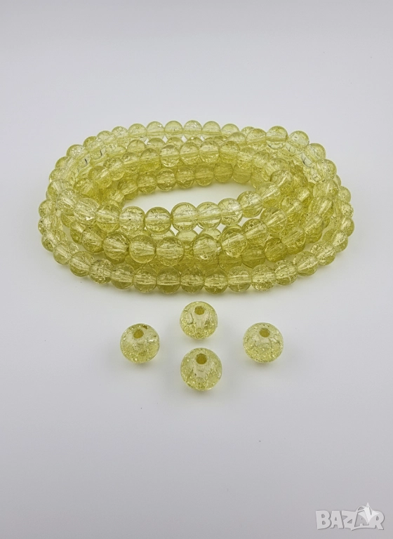 Стъклени Мъниста за Бижута 10мм 8мм 6 мм 4мм J273, снимка 1