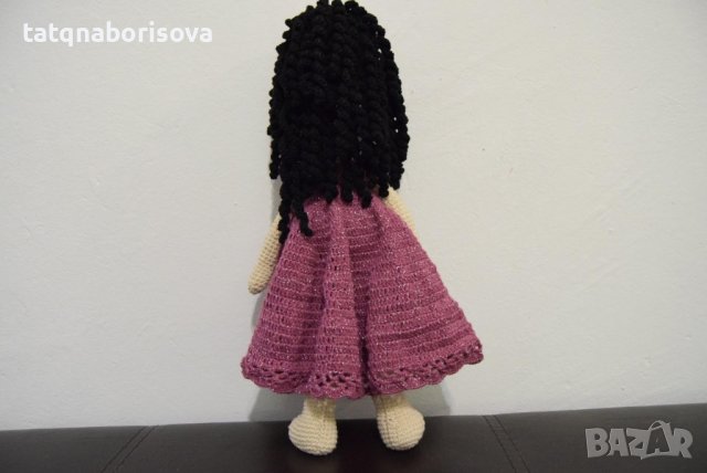 Плетена кукла, снимка 3 - Кукли - 44339652