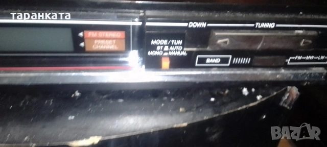 радио тунер част от компонентна система Sanyo, снимка 3 - Радиокасетофони, транзистори - 54306346