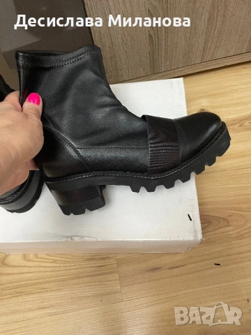 Обувки ест.кожа Carlo Fabiani-номер 36, но уголемени и отговарят на 37,5 или 38, снимка 6 - Дамски ежедневни обувки - 53224001