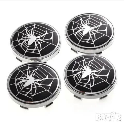Пластмасови капачки за джанти 60 mm 4 броя, снимка 2 - Аксесоари и консумативи - 55863217