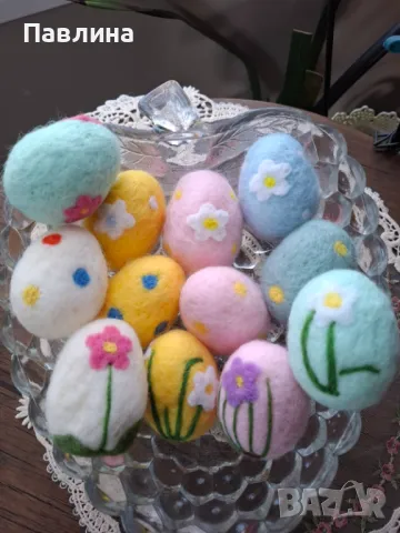 Различни модели яйца от вълна, снимка 1