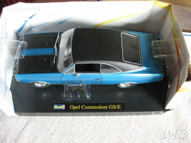 Opel Commodore A Coupe GS/E - мащаб 1:18 на Revell модела е нов в кутия, снимка 6 - Колекции - 29359456