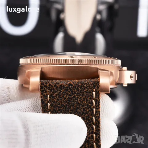 Мъжки часовник PANERAI Luminor Submersible 1950 Bronzo с автоматичен механизъм, снимка 7 - Мъжки - 48927414