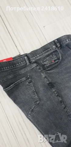 Diesel D - Struct Slim Fit Mens Size 38/34 НОВО! ОРИГИНАЛ! Мъжки Дънки!