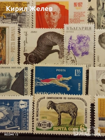 Стари пощенски марки без печат СПОРТ, ЖИВОТНИ, ЛИЧНОСТИ за КОЛЕКЦИЯ 52075, снимка 10 - Филателия - 53208289