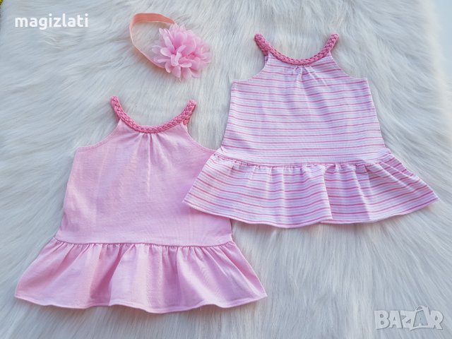 Рокли за бебе 6 месеца, снимка 5 - Бебешки рокли - 33956336