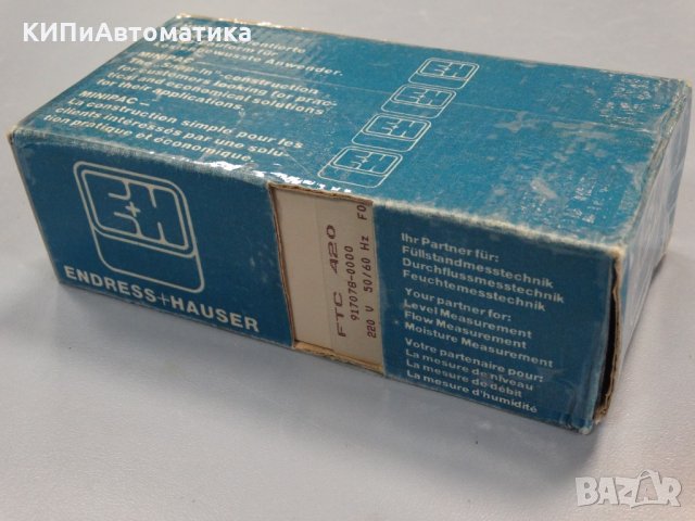 нивотестер Endress+Hauser FTC 420 nivotester, снимка 10 - Резервни части за машини - 34452110