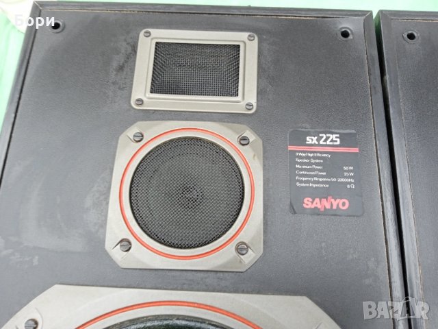 SANYO SX 225 трилентови тонколони, снимка 7 - Тонколони - 35621665