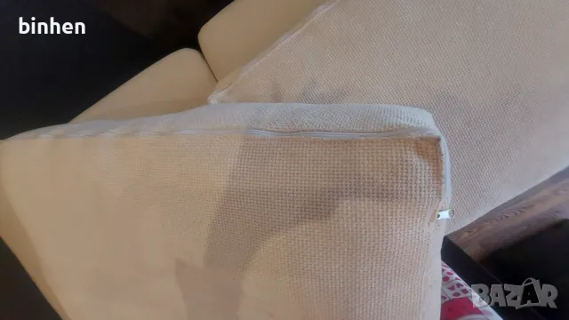 Триместен разтегателен диван размер 190см с функция  сън +дюшек, снимка 2 - Дивани и мека мебел - 48214689