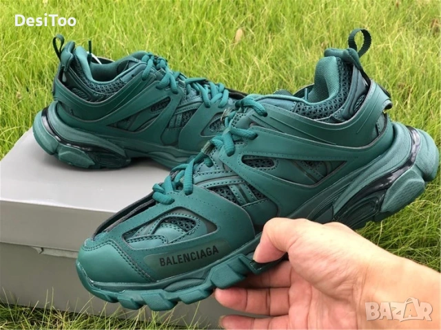 Balenciaga Track Sneaker "Dark Green" , снимка 3 - Маратонки - 54362687