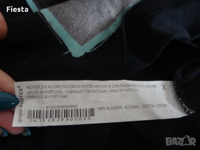 Черен потник lefties, с щампа момиче, снимка 6 - Потници - 31104033