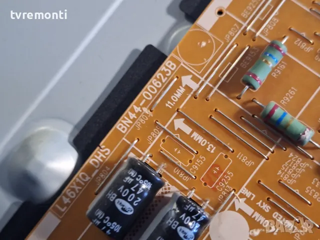 Захранваща платка ,BN44-00623B,L46X10_DHS Samsung UE46F6740SS , for 32inc DISPLAY GF460CSA-B1 T460HV, снимка 2 - Части и Платки - 49041976