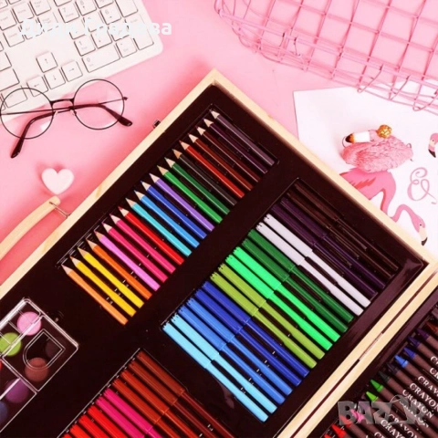 Детски комплект за рисуване - 180 части.

, снимка 4 - Други - 53904311