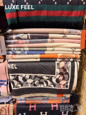 Dior ✨Hermes ✨ Gucci ✨Кашмир ✨ Дамски Шалове , снимка 7 - Шалове - 56242252