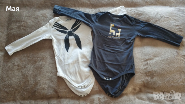 Лот бодита с дълъг ръкав размер 86-92см, снимка 4 - Бодита за бебе - 52637214