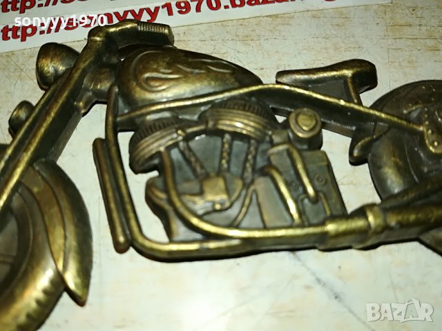 мотор-отварачка-мед/месинг внос франция 2905221915, снимка 8 - Антикварни и старинни предмети - 36913577