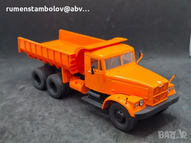 КраЗ 222 - Самосвал, SSM, 1:43, нов, снимка 4 - Колекции - 53928372