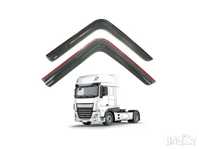 Ветробрани за DAF CF Euro 5 и Euro 6 от 2012 г. външен монтаж