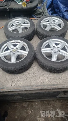 • Продавам ОРИГИНАЛНИ джанти DEZENT 16ки 5х112 с втулки от 66.6 на 57.1 в ДОБРО състояние с гумите