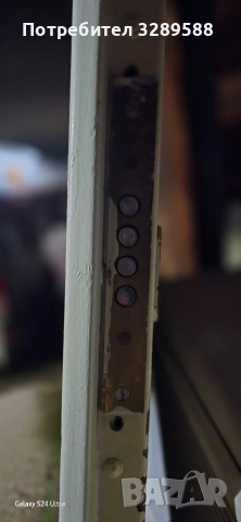 Стандартна метална врата86/200 лява в бял цвят с допълнителна касова брава., снимка 2 - Входни врати - 52771598