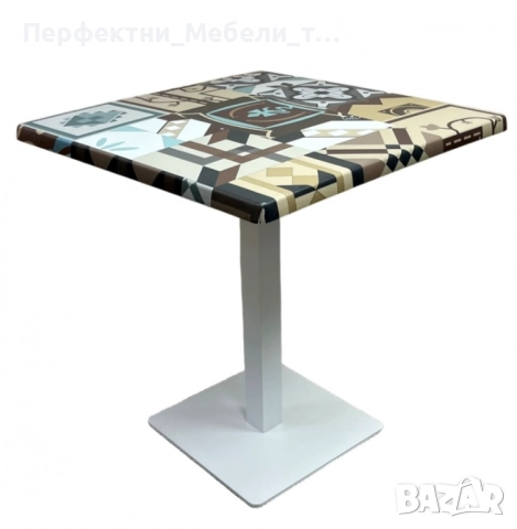 Квадратна маса за заведение,за кафене,маса за столова,маса за хранене, снимка 6 - Обзавеждане за заведение - 51757954