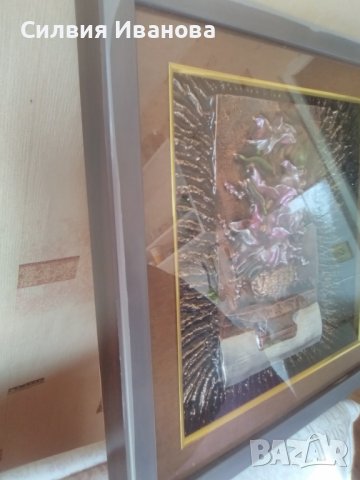 Релефна картина с рамка, снимка 2 - Картини - 42310452