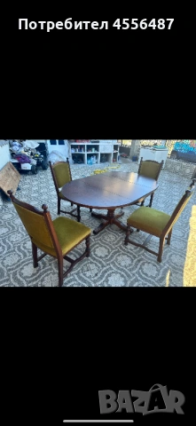 Трапезна маса махагон, снимка 6 - Маси - 54308147