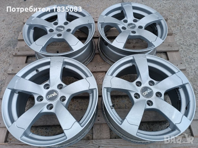 Лети джанти 16ки 5х112 DBV, снимка 2 - Гуми и джанти - 50544779