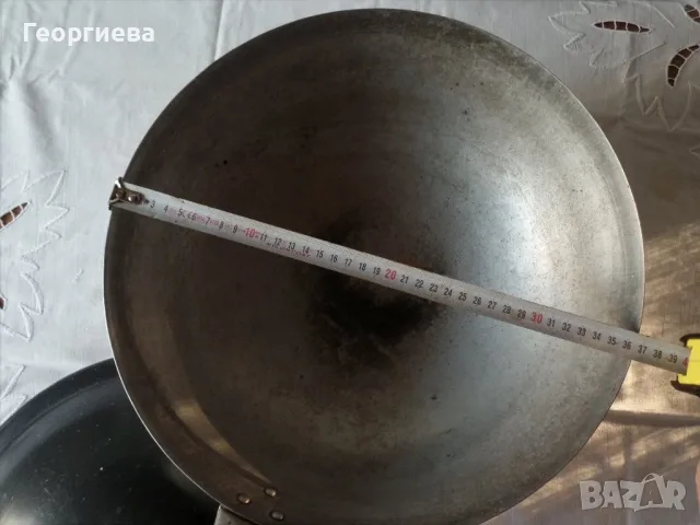 Уок тиган с капак, снимка 4 - Съдове за готвене - 56380340