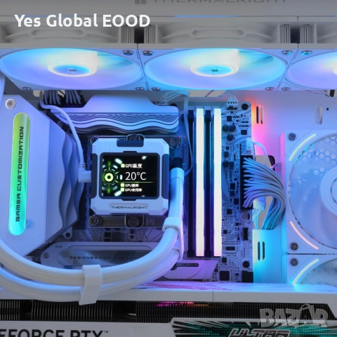 Thermalright FW 360 White ARGB водно охлаждане 360 AIO, снимка 4 - Други - 53109581