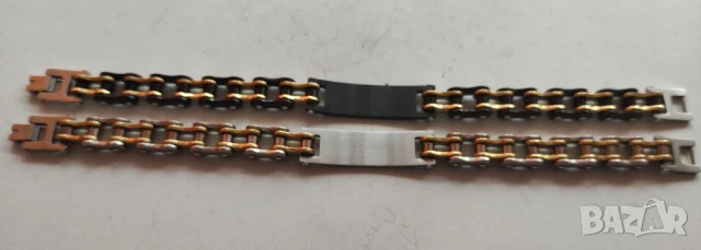 Мъжки гривни от неръждаема стомана, снимка 9 - Гривни - 50657658