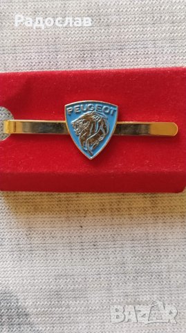 PEUGEOT стара щипка за вратовръзка , снимка 2 - Други - 42181379