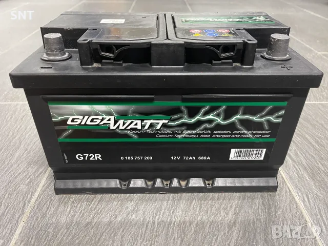 Акумулатор Gigawatt 12V 72Ah 680A R+