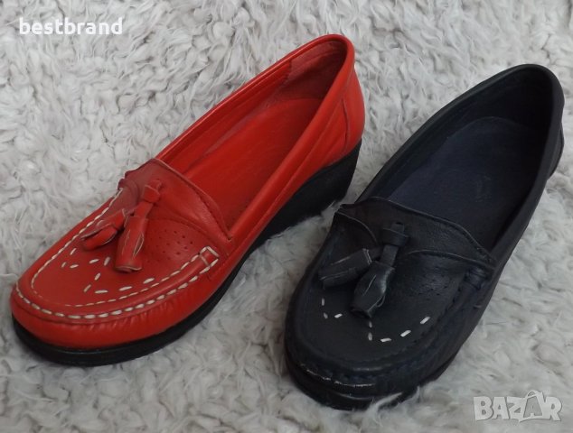 Мокасини, естествена кожа, код 28/47, снимка 5 - Дамски ежедневни обувки - 40367636