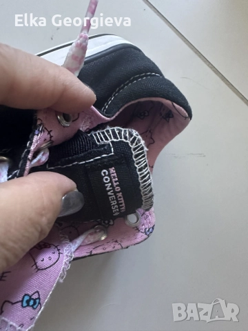 Оригинални детски кецове Converse за момиченце 23 размер, снимка 9 - Детски гуменки - 55978795