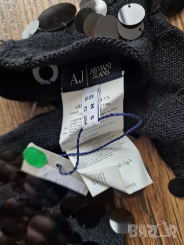 Страхотни дамски дълги ръкавици ARMANI, размер М , нови с етикет, снимка 5 - Ръкавици - 52348951