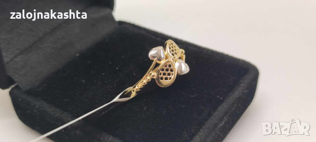 Нов Златен пръстен-1,70гр/14кр, снимка 4 - Пръстени - 44509119