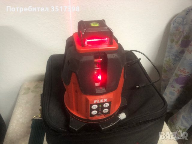 Лазерен нивелир FLEX, снимка 7 - Винтоверти - 39164472