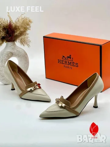 Hermes 🔥Дамски Обувки 36-41, снимка 3 - Дамски обувки на ток - 56132411
