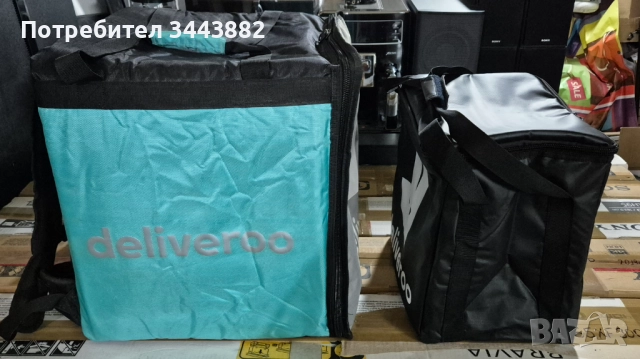 Темочанта"Deliveroo" за топли и студени ястия и напитки , снимка 2 - Кутии за храна - 52367345