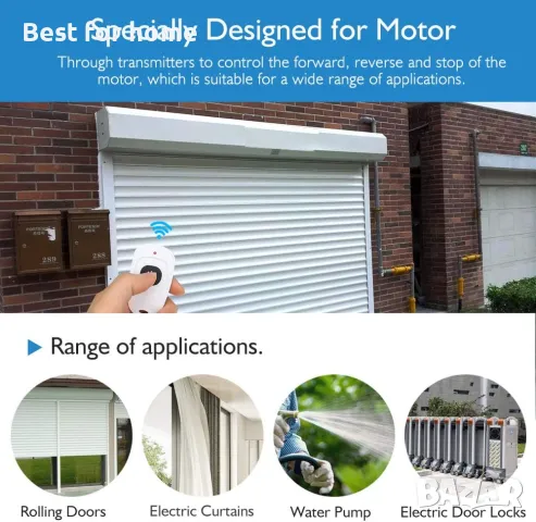 Emylo XL5242MO Интелигентно радиочестотно реле за двигател, снимка 4 - Друга електроника - 48348691