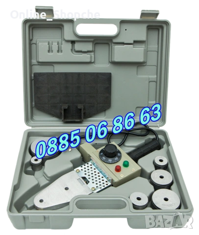 Лепачка за ППР тръби с 3 глави или 6 глави, поялник за полипропилен, снимка 2 - Други инструменти - 53260343