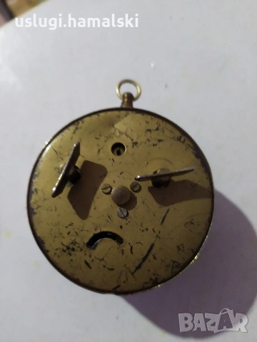 Стар немски настолен часовник, снимка 6 - Антикварни и старинни предмети - 53297386