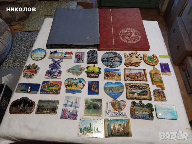 ККЛАСЬОРИ С ПОЩЕНСКИ МАРКИ И МАГНИТИ ЗА ХЛАДИЛНИК