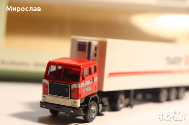 AMW 1:87 H0 VOLVO КАМИОН ТИР МОДЕЛ КОЛИЧКА, снимка 7 - Колекции - 52552929