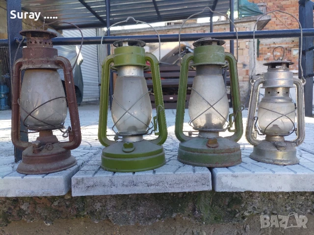 Стари фенери и петромакс, снимка 2 - Антикварни и старинни предмети - 51227819