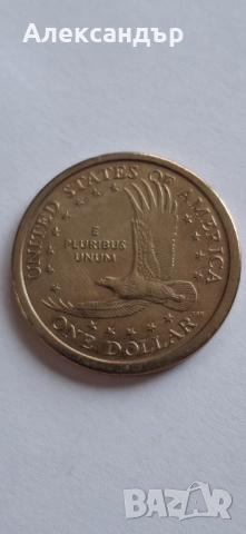 САЩ 1 долар, 2000, снимка 2 - Нумизматика и бонистика - 52718804