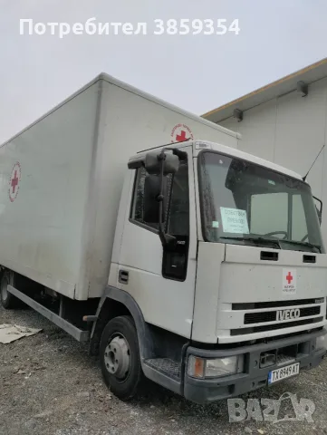 Продавам Iveco   «Ивеко 75 E 17» ДИЗЕЛ, ФУРГОН, ПАДАЩ БОРД