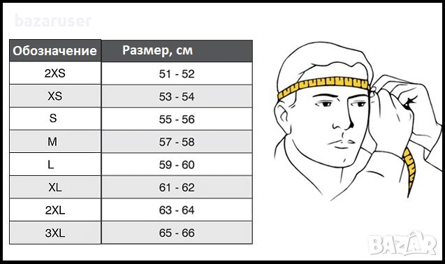 Нова Каска за мотор 250467, размер L, снимка 10 - Аксесоари и консумативи - 30980030